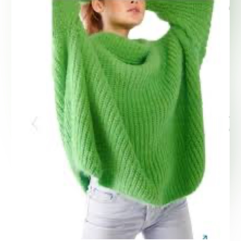 Free People Oasis Energy Tunic Chunky Knit Sweater - Picture 2 of 9